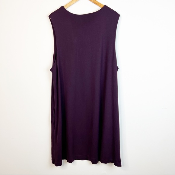 J.Jill Ponte Knit Sheath Sleeveless Dress With Pockets Size 4X - Picture 3 of 8